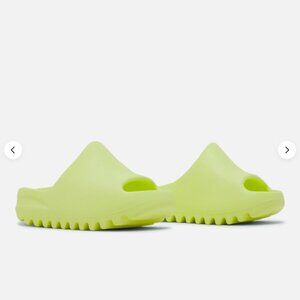 adidas Yeezy Slides Kids Glow Green 2022 HQ4116 (12 KIDS)